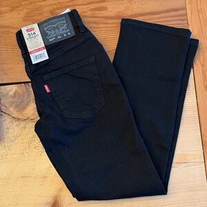 NWT Levi's boys 514 Straight Jeans
